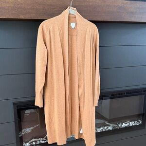 A New Day Camel Open Front Cardigan